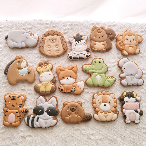 爱卡通动物糖霜饼干模具