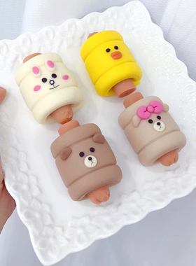 Loveme老师 儿童卡通肠仔包花样馒头包子模具宝宝辅食diy制作