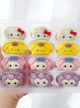 Loveme老师儿童卡通动物饺子模具婴儿宝宝花样造型馒头面食模具