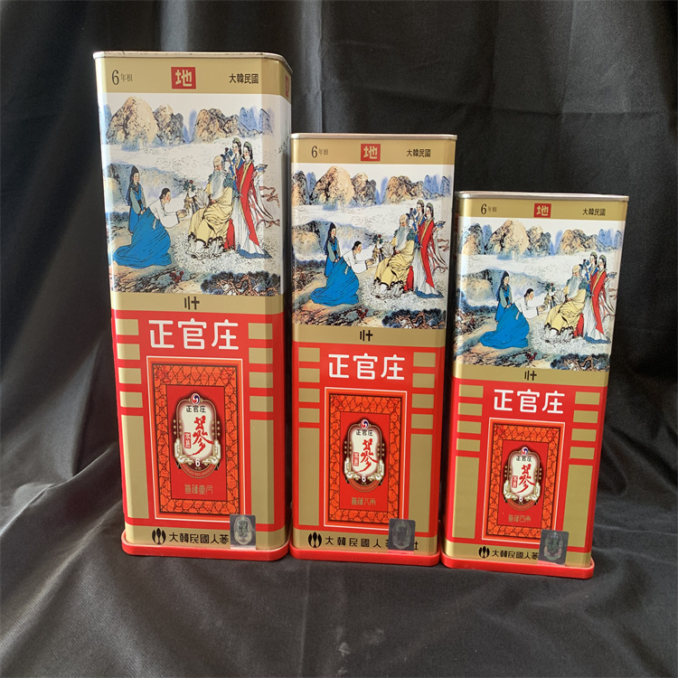 正官庄地参30支20支150g300g600g 高丽参6年根原支参红参滋补送礼