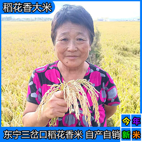 25年新米东宁天施恩稻花香2号米