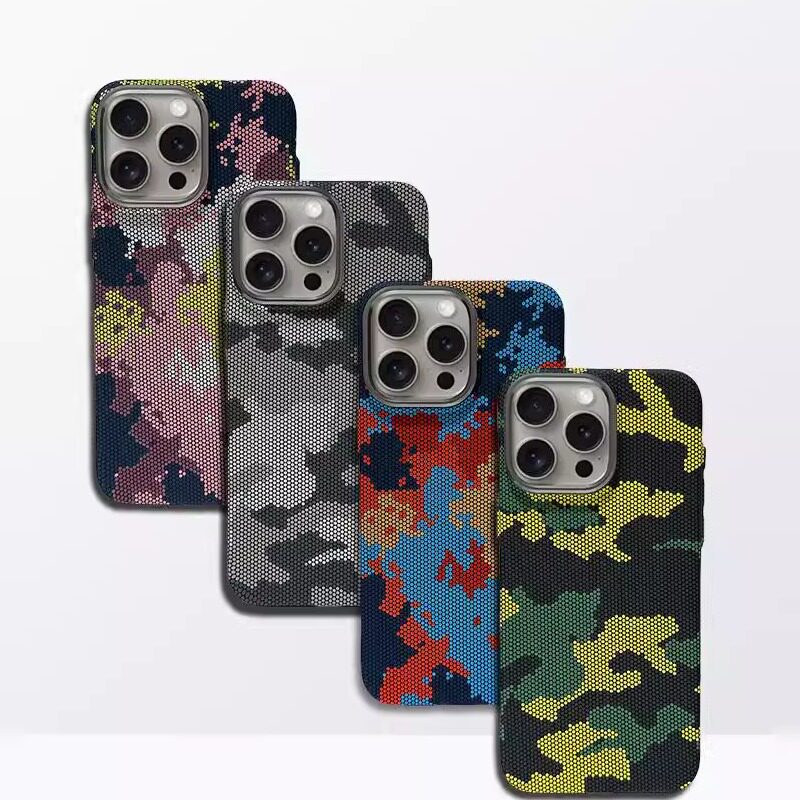 iphone迷彩磁吸手机壳图片