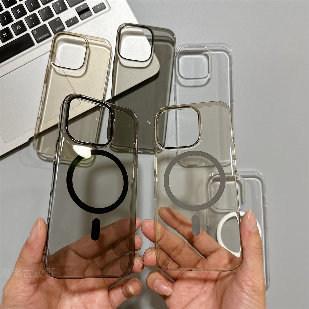iphone高透原色磁吸手机壳图片
