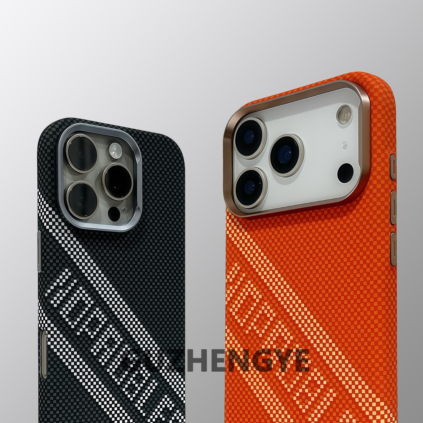纹理质感iphone磁吸手机壳图片
