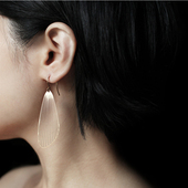 moorigin 8折清仓 扇 耳环原创设计高级小众轻奢生日情人节礼物