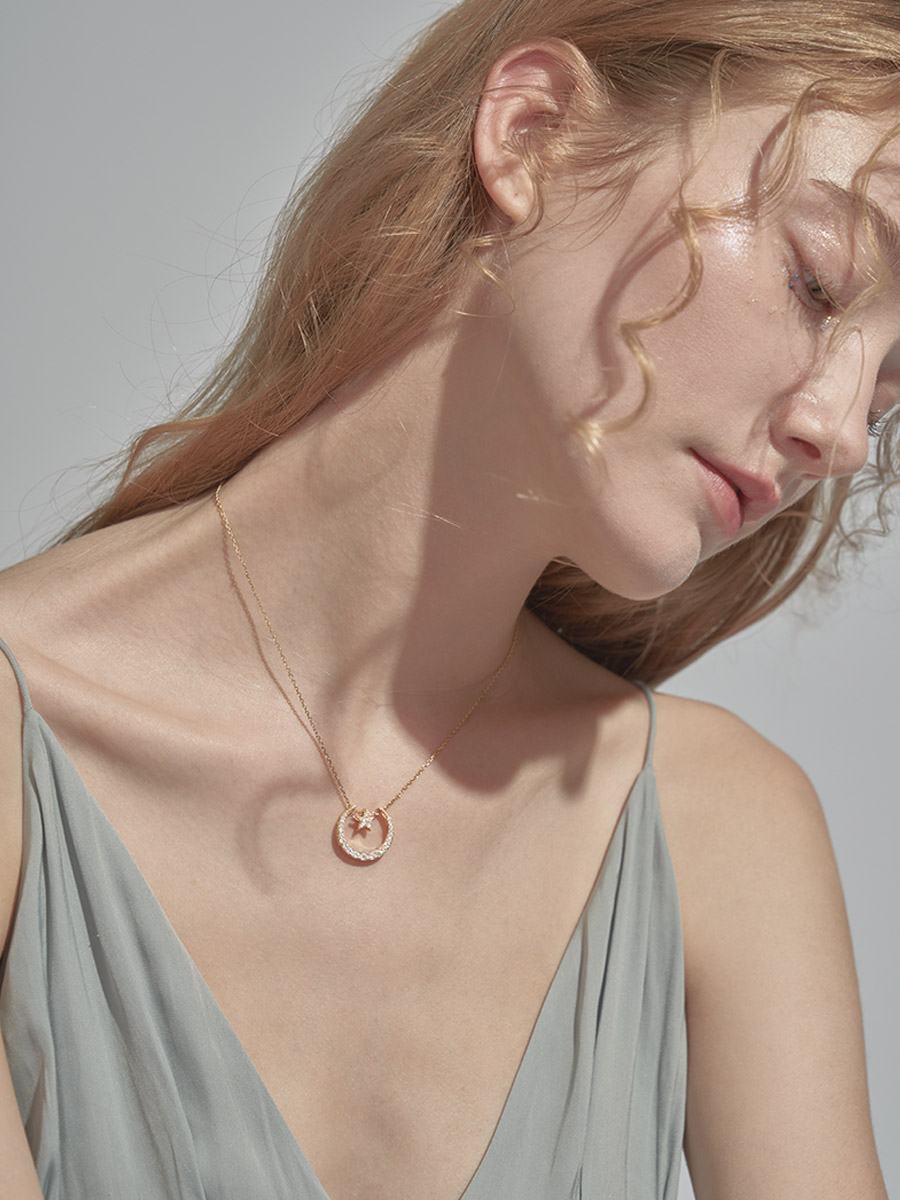 【星月 terra】叠戴项链小众锁骨生日表白毕业中秋情节礼物送女友