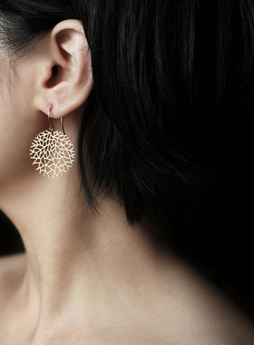 【树枝 moorigin】森系耳环原创轻奢小众高级生日七夕情人节礼物