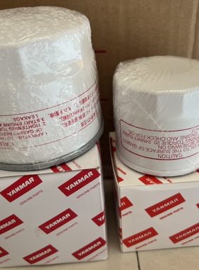 洋马挖掘机山河智能SWE18F u17F机油滤芯柴油滤