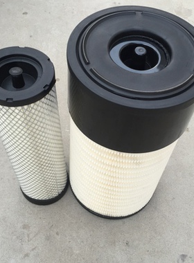 适配徐工215 370 400挖掘机p628195卡特336D2空气滤芯滤清p627763