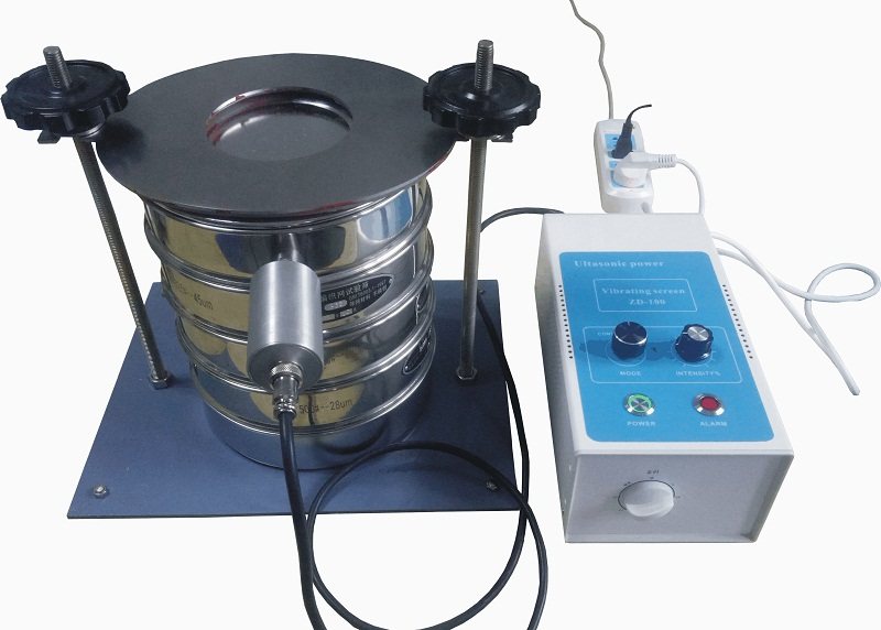 实验仪器超声波振动筛  筛网  试验筛  分样筛 白色实验筛电源
