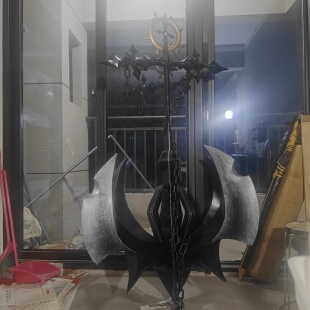 明日方舟三队长乌尔比安cos武器船锚周边男装道具定制