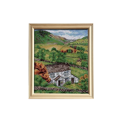 法国套件卧室精准风印花十字绣