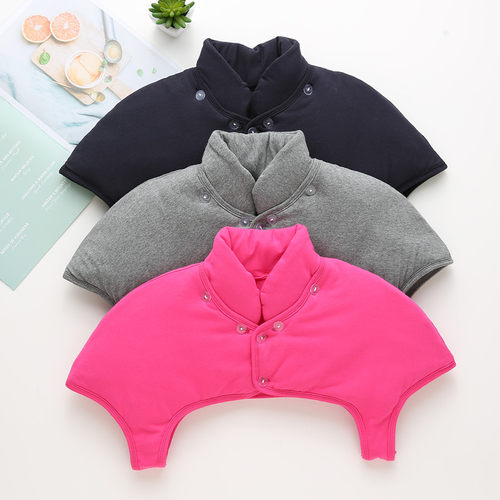 秋冬季纯棉护肩睡觉颈椎