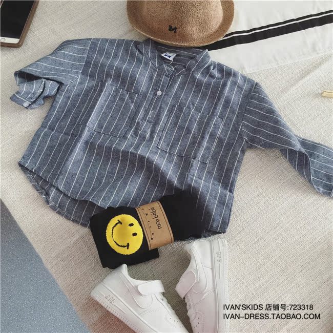Chemise enfant à manche longue - Ref 2083971 Image 5