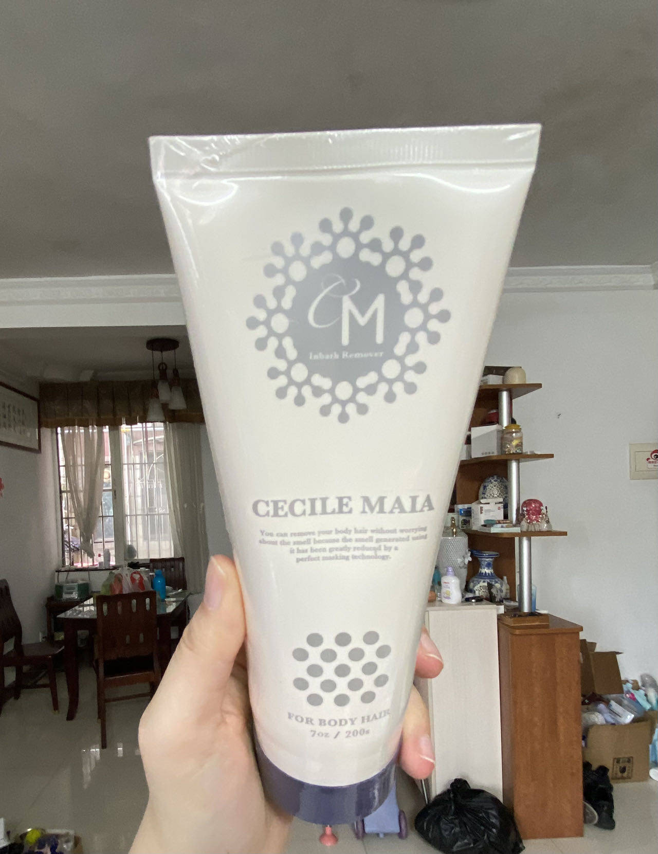 正品日本cecileMaia cm脱毛膏全身私处可用脱毛温和不刺激持久图片