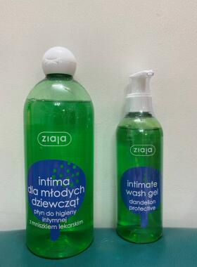波兰ziaja齐叶雅蒲公英私处护理液女性洗液清洁祛味清新舒爽
