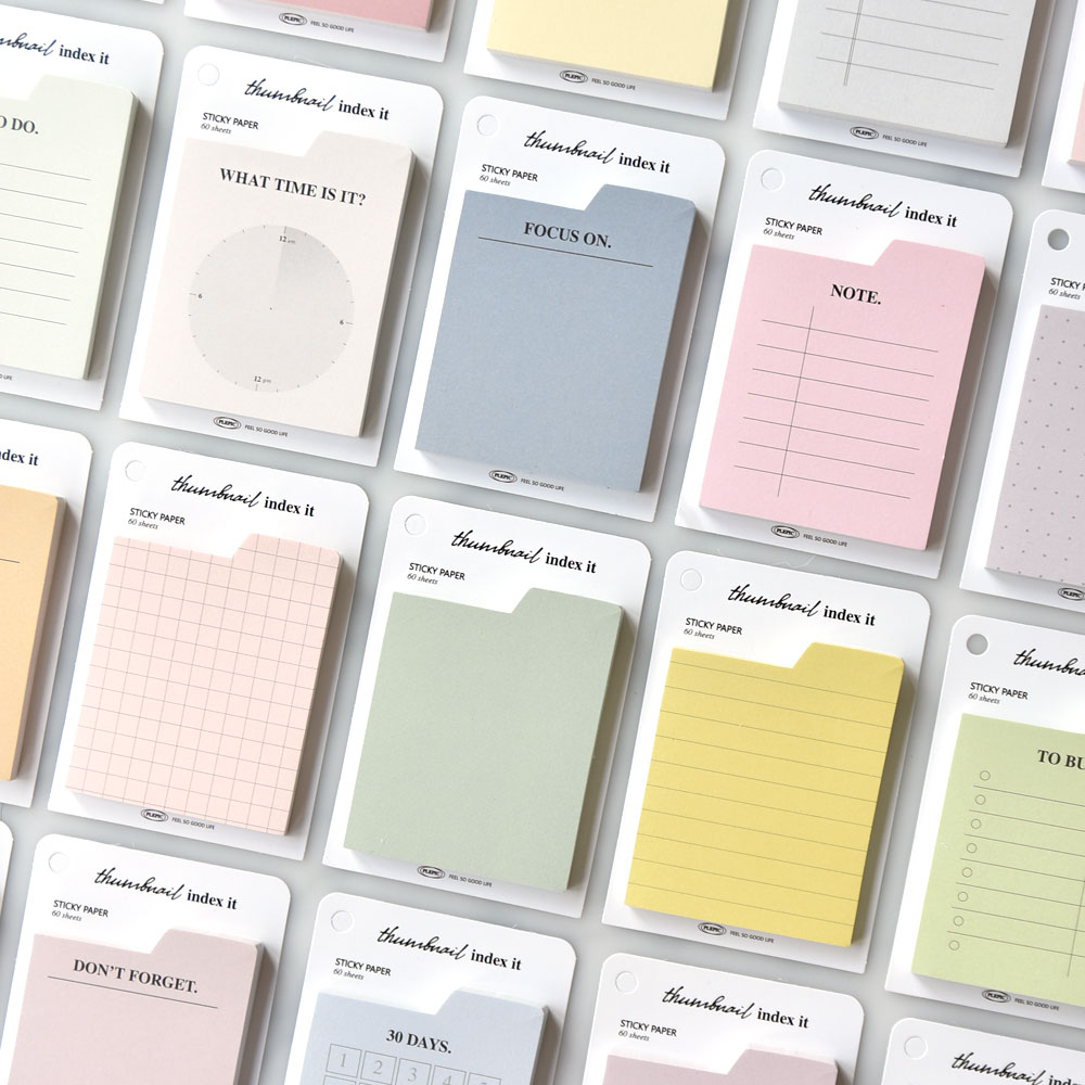 月周日程计划便利贴plepic韩国