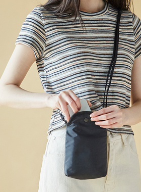 ithinkso韩国便携手机包小挎包男女迷你布包斜挎零钱包旅行百搭包