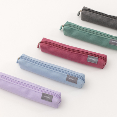 full简约纯色ins风便携笔袋