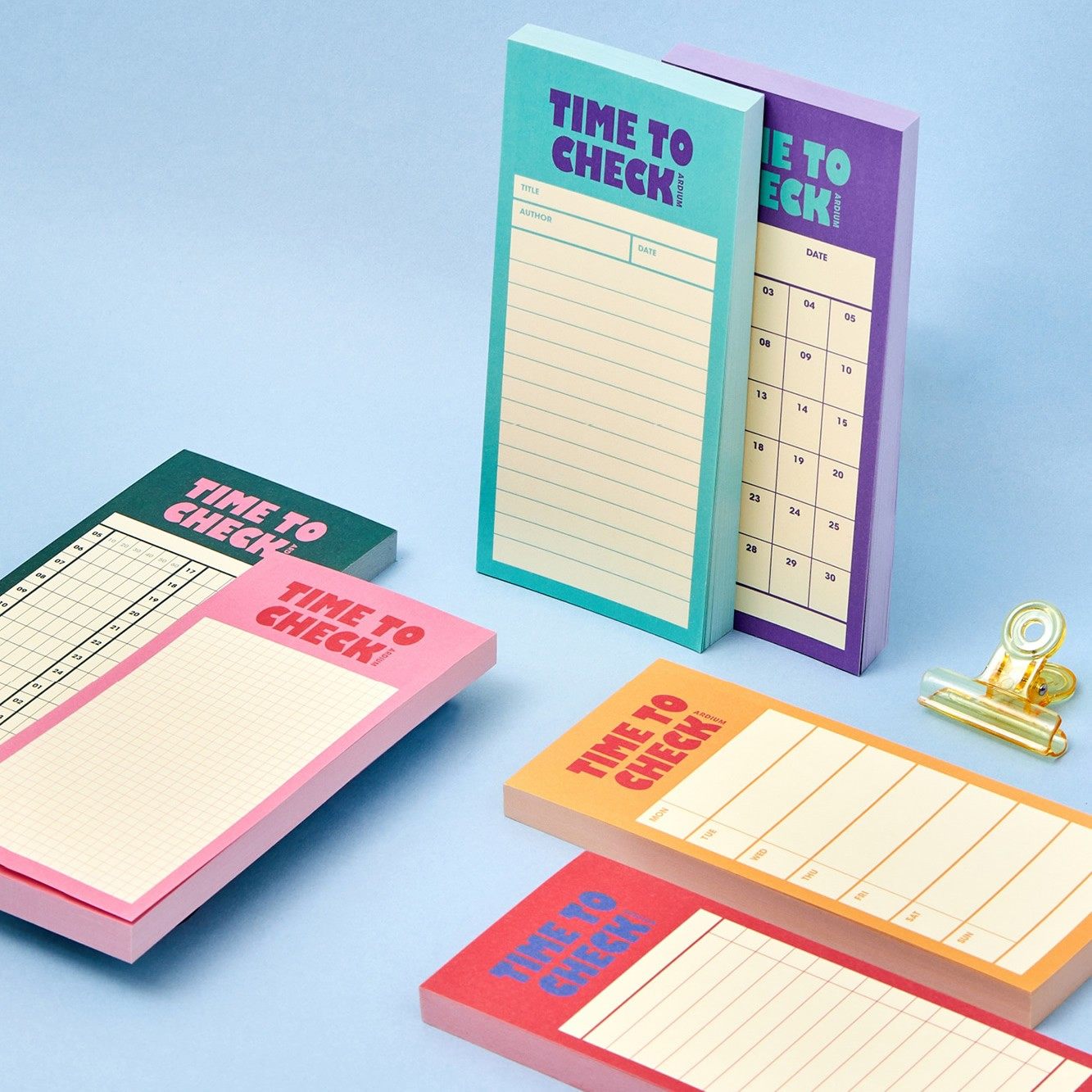 时间轴周计划日程便签本可撕便条