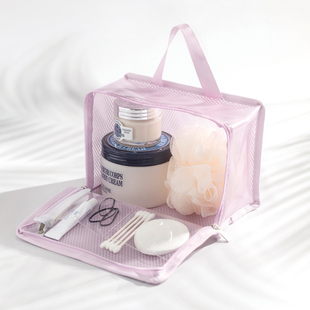 韩国full立方体大容量化妆洗漱包电动牙刷膏包旅行便携整理收纳包