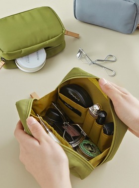 ithinkso韩国简约便携小号化妆包女旅行随身ins风网红洗漱收纳包