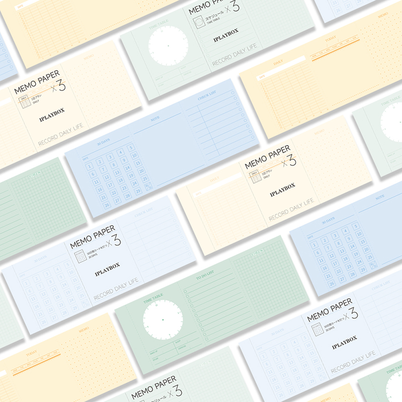 可撕便签本iplaybox日本