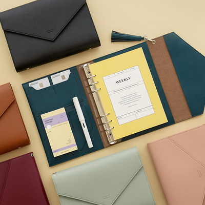 韩国a5活页搭扣收纳包周计划替芯