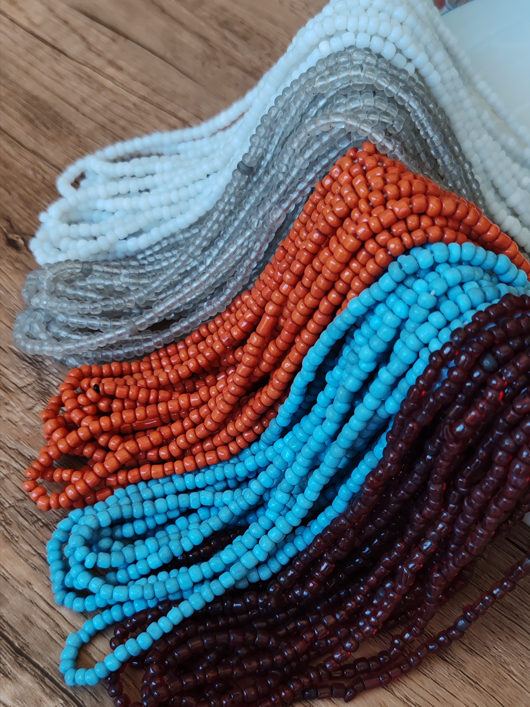 博山老美琉4㎜琉璃米珠散珠佛珠配珠隔珠diy饰品配饰配件