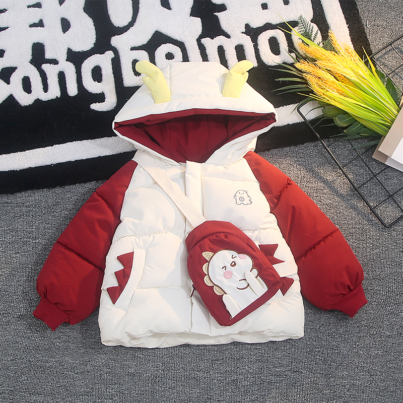 男童冬季羽绒棉服2025新款