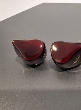 【现货】红宝石耳塞HIFI有线入耳式动圈中性3.5接头0.78插针