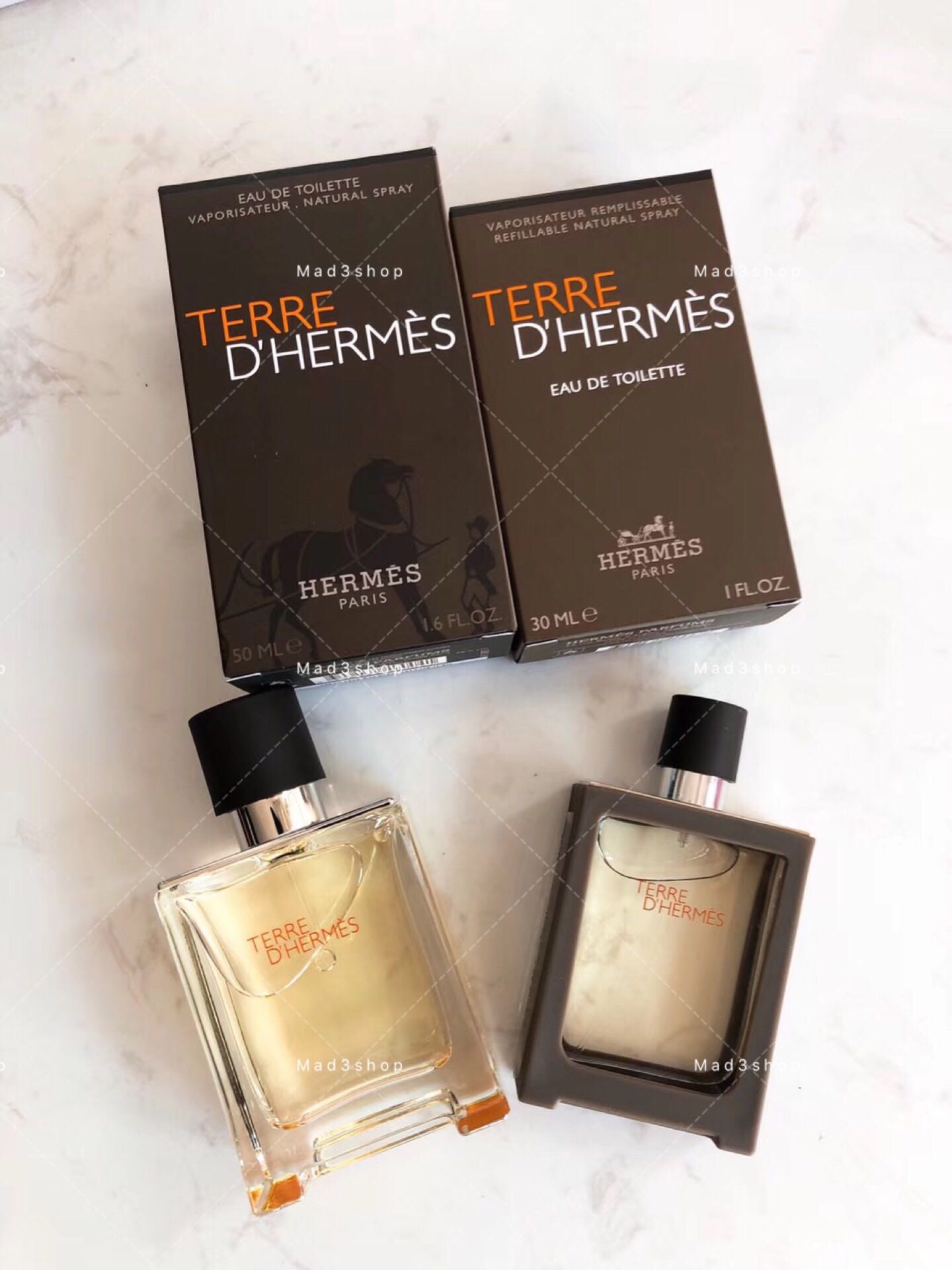 HERMES/爱马仕TERRE D'HERMES 爱马仕大地男士香水30ml 50ml现货