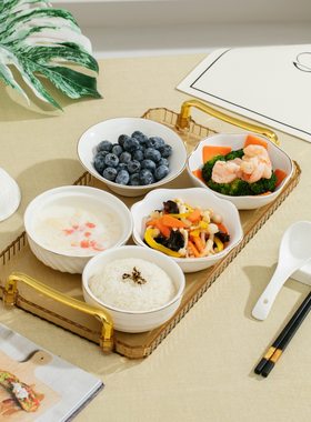 陶瓷月子餐具产妇仪式感餐具