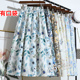 夏季 碎花裙子a字长裙半裙 高级流行蓝色印花口袋半身裙女2026新款