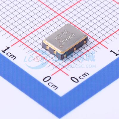 有源晶振CO75D6-200.000-33JDTST 200MHz LVDS±10ppm SMD7050-6P