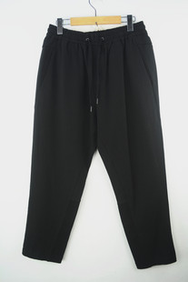 单农男装ZUEE术左玫棉料休闲宽松新款九平日系道九分小脚潮跨裤