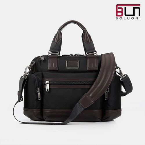 考杜拉尼龙多口袋商务男包好手工