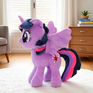 小马宝莉抱枕可爱公主布娃娃床上玩偶安抚公仔送女生创意生日礼物