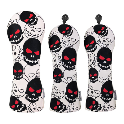 PU刺绣高尔夫木杆套小鸡腿