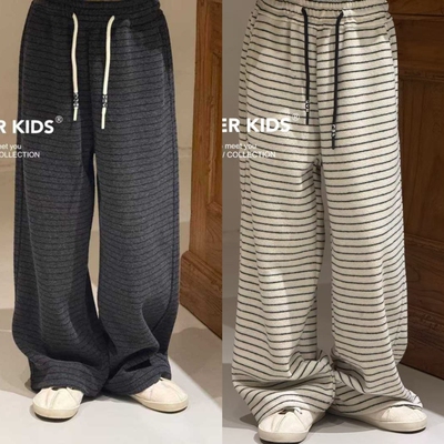 波拉borabora韩版儿童阔腿运动裤