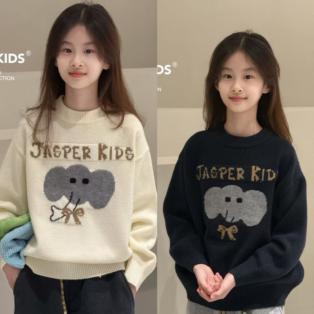 JASPER童装男女童宽松毛衣