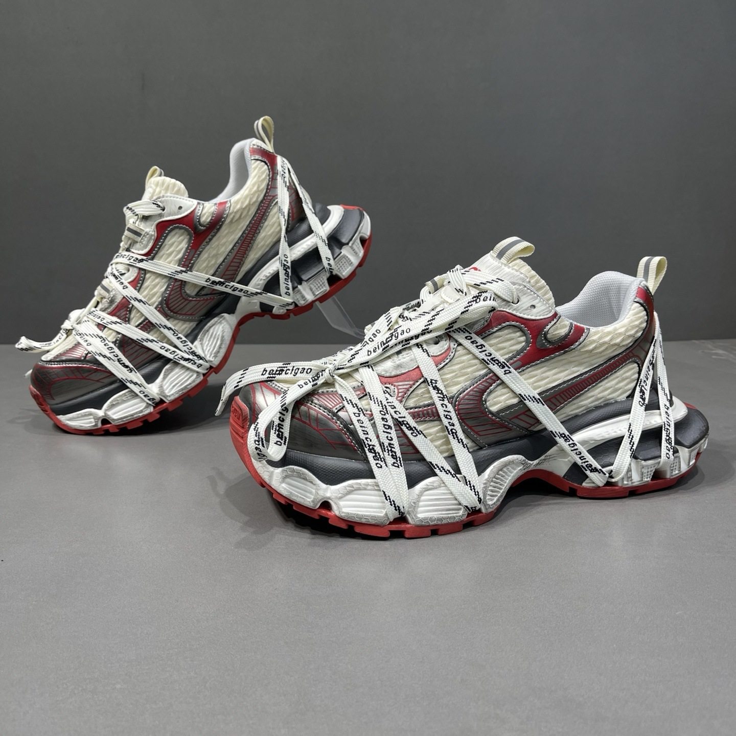 男士潮鞋2026春款时尚百搭小众厚底松糕鞋绑带透气运动休闲老爹鞋,流行男鞋,单鞋,淘宝优惠券,粉丝福利购,淘宝优惠卷