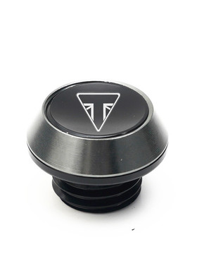 适用凯旋Street Triple765 Trident660 850 1200改装铝合金机油盖