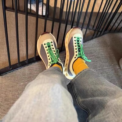 2025新款明星同款厚底老爹鞋