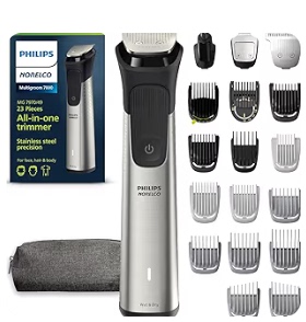 Philips Norelco Multigroom 7000 MG7750/49 Trimmer - Silver