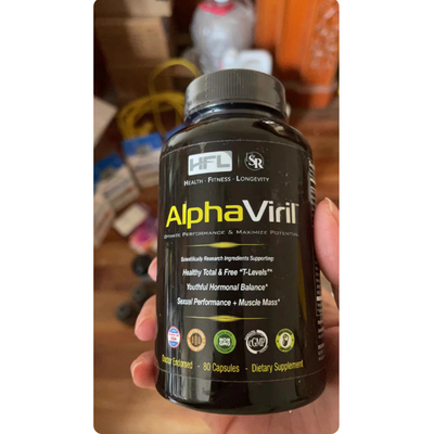 现货发AlphaViril Dr Sam Robbins Natural Testosterone Booster
