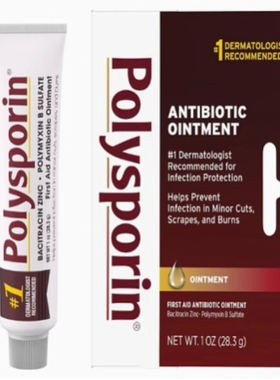 Polysporin First Aid Topical Antibiotic Skin Ointment With B