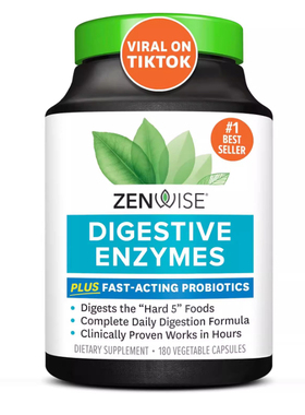 美国代购Zenwise Health Digestive Enzymes