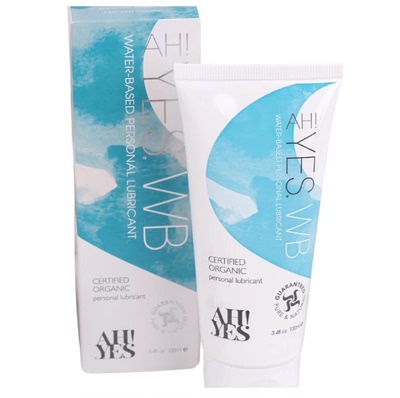 AH! YES WB - Organic Water Based Personal Lubricant - 100ml