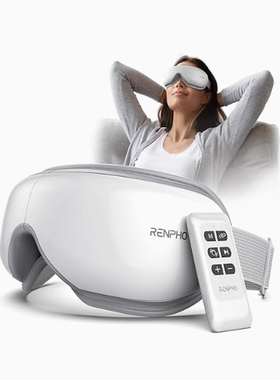 Renpho Eyeris1加热缓解浮肿疲劳干眼症遥控触摸控制眼部按摩器仪